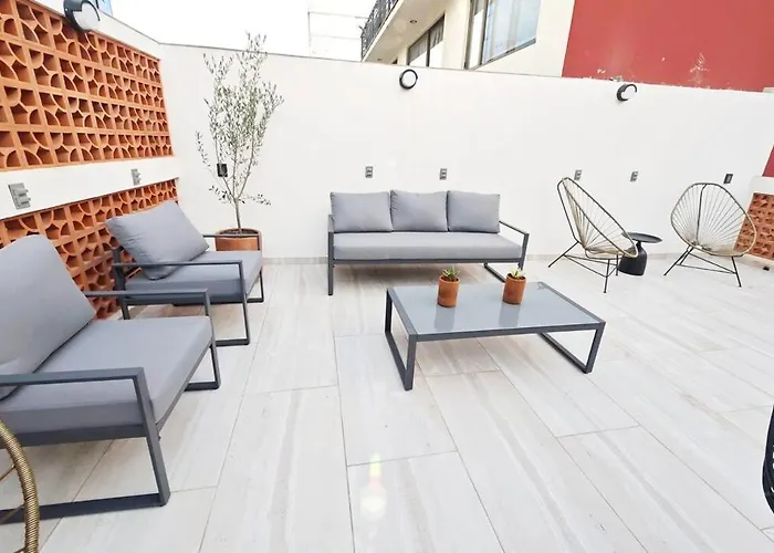 Luz Maria 7 Maiahome Polanco Chic 1br Terrace Wi-fi 300 Mbps